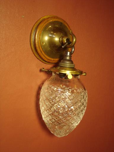 Wall lamp Item code ELS37I size Deep 4'' high 10.5''